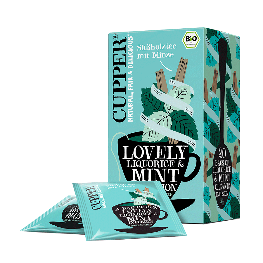 Liquorice Mint Tee von Cupper