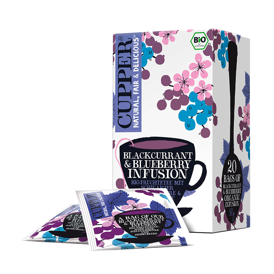 Blackcurrant Blueberry Tee von Cupper