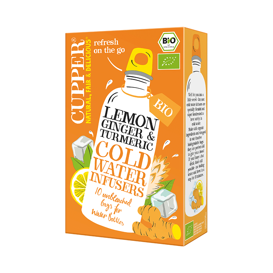 Cold Infuser Lemon Ginger von Cupper Teas