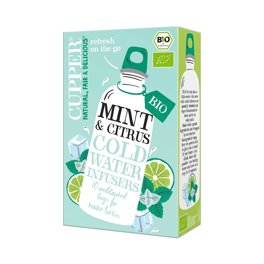 Cold Infuser Mint Citrus von Cupper Teas