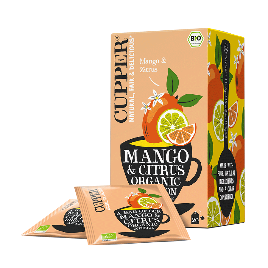 Mango Citrus Tee von Cupper