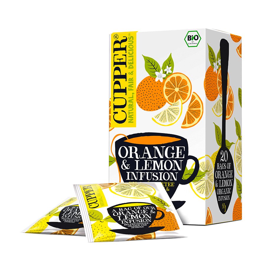 Orange Lemon Tee von Cupper
