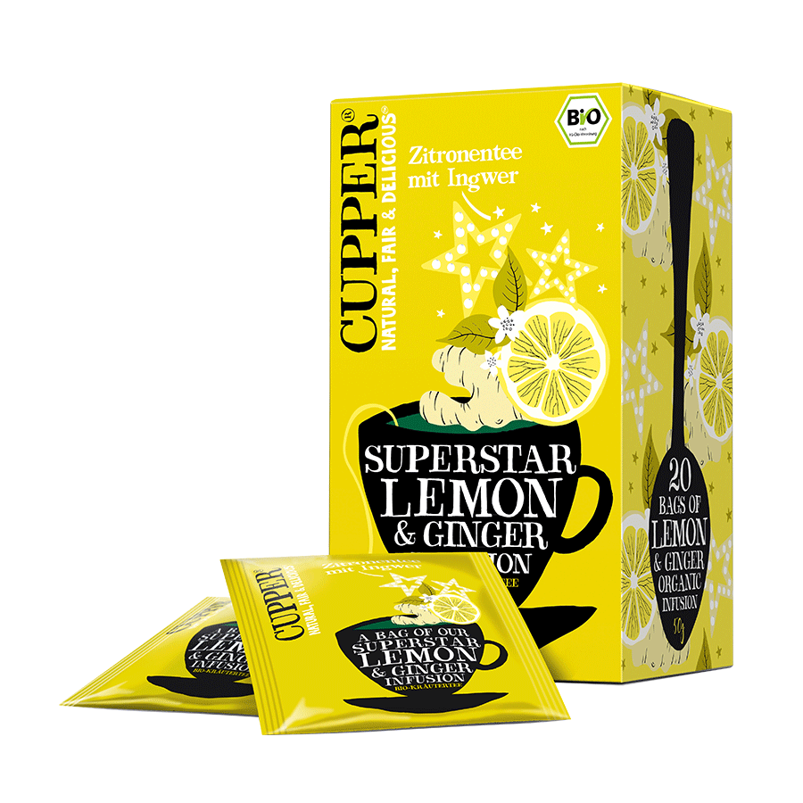 Superstar Lemon Tee von Cupper