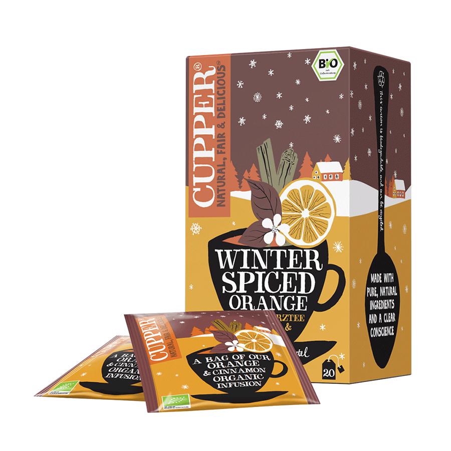 Winter Spiced Orange Tee von Cupper