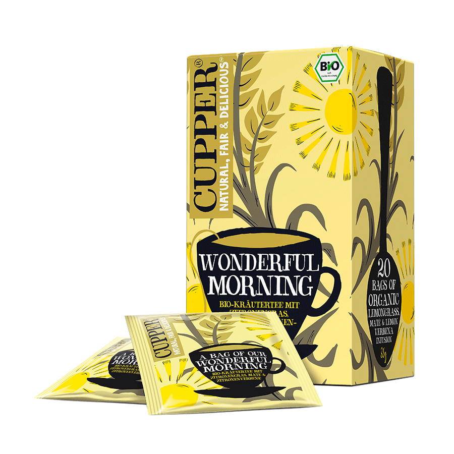 Wonderful Morning Tee von Cupper