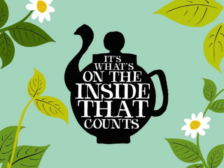 Cupper Banner "It's what's on theinside that counts"